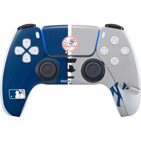 MLB New York Yankees Split PS5 Pro Disk Bundle  Skin